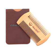 Load image into Gallery viewer, Beard Shaping Styling Template Beard Comb Sandalwood Men Shaving Tools Comb for Hair Beard Trim Template Combs NEW ARRIVAL - projecta11